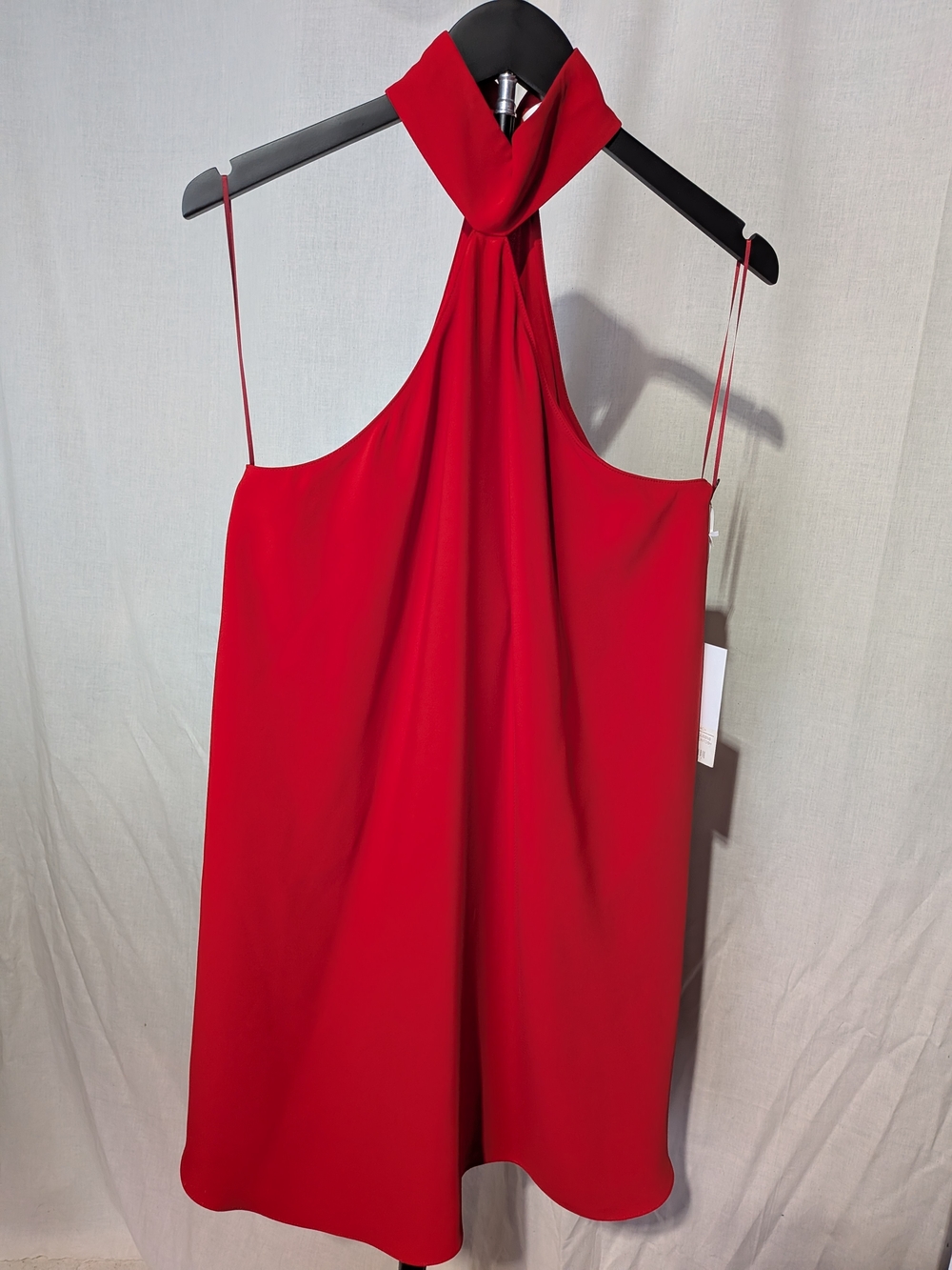 Amanda Uprichard Red Halter Dress